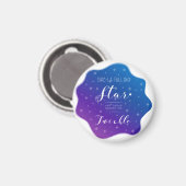 Fang einen Falling Star Magnet (Vorderseite/Rückseite)