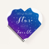 Fang einen Falling Star Notizblock (Vorderseite)