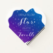 Fang einen Falling Star Notizblock (Rückseite)