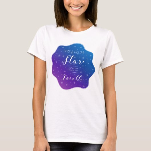 Fang einen Falling Star T-Shirt (Vorderseite)