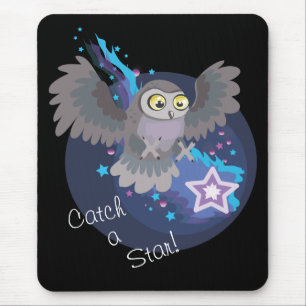 Fang einen Stern! Mousepad
