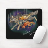Fang einen Traum, Dreamcatcher Wolf~mousepad Mousepad (Mit Mouse)