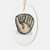 Fang es keramik ornament (Links)