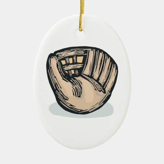 Fang es keramik ornament (Vorne)