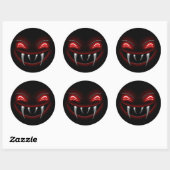 Fang Face Stickers (Blatt)