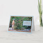 FANG/GLÜCKLICHER GEBURTSTAG/FISCHER AUF DEM FLUSS KARTE (Vorderseite)