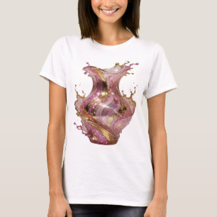 Fang Gold ABSTRACT ART Kunst Druck T-Shirt