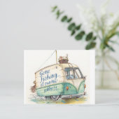 Fang Lover Postkarte (Stehend Vorderseite)