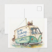 Fang Lover Postkarte (Vorne/Hinten)