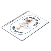 Fang mich im Wald Phantastisch - Camping Notizblock (Linke Seite)