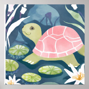 Fang mich, wenn du kannst Schildkröte Poster