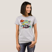 Fang mich, wenn du kannst T-Shirt (Vorne ganz)