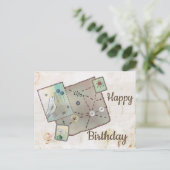 Fang Postkarte (Stehend Vorderseite)