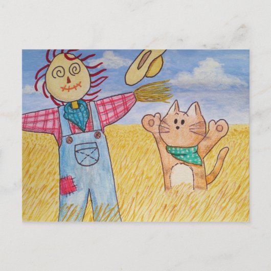 "Fang!" Postkarte (Vorderseite)