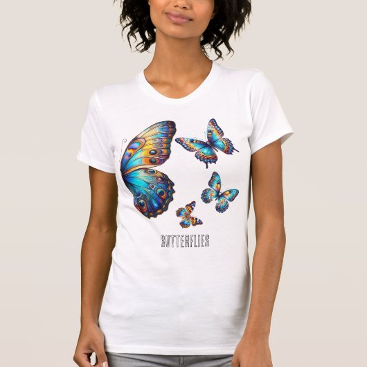 Fang Schmetterlinge. T-Shirt (Vorderseite)