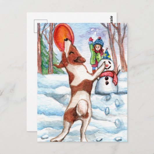 Fang Spaß Postkarte (Vorne/Hinten)