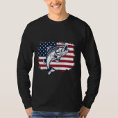Fang T Shirt USA Fischereiflagge (Vorderseite)