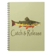 Fang- und Freilandfischerei Notizblock (Vorderseite)