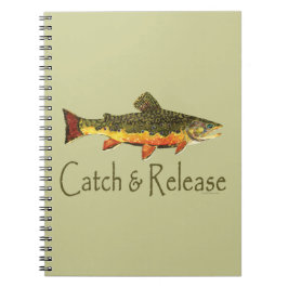 Fang- und Freilandfischerei Notizblock