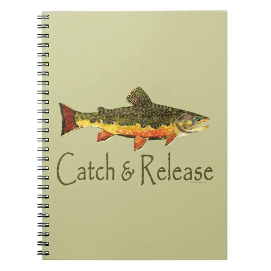 Fang- und Freilandfischerei Notizblock (Vorderseite)