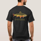 Fang- und Freilandfischerei T-Shirt (Rückseite)