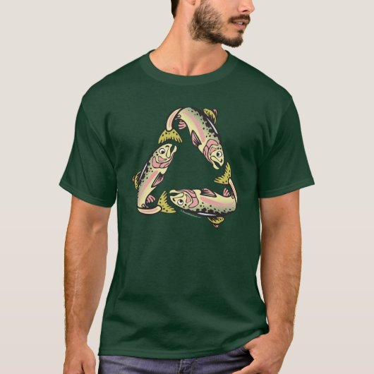 Fang- und Freilandfischerei T-Shirt (Vorderseite)