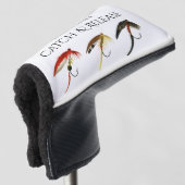 Fang und Freilassung von Fischereifahrzeugen Golf Headcover (3/4 Vorderseite)