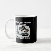 Fang und Freisetzung in den Fisch-Pan-Spaß Kaffeetasse (Links)