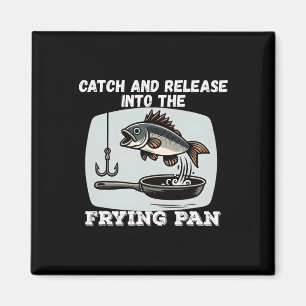 Fang und Freisetzung in den Fisch-Pan-Spaß Magnet