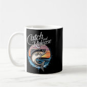 Fang- und Freisetzungsfischerei Kaffeetasse (Links)