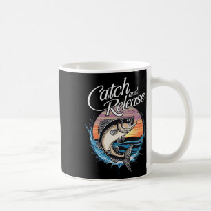 Fang- und Freisetzungsfischerei Kaffeetasse