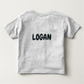 Fang und los in meine Mama | Funny Fishing Kleinkind T-shirt (Rückseite)