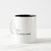 Fang Zweifarbige Tasse (Vorderseite Links)