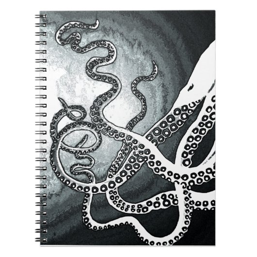 Fangarme des Kraken Notizblock (Vorderseite)