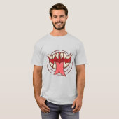 Fanged Monster Mouth T-Shirt (Vorne ganz)