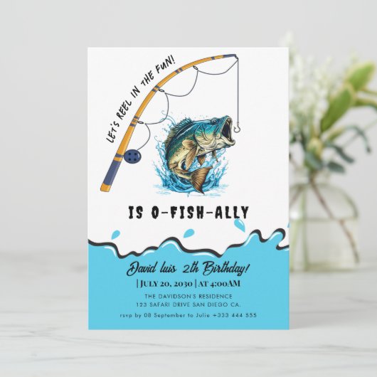 Fangeinladung Einladung (Stehend Vorderseite)