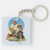 Fangen das große schlüsselanhänger (Rückseite)