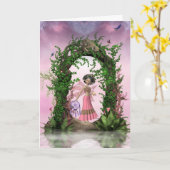 Fangen der Traumgruß-Karte Karte (Gelbe Blume)