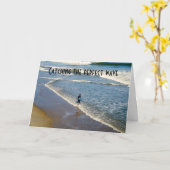 FANGEN DES PERFEKTEN WAFFENGEBURTSTAGS KARTE (Gelbe Blume)