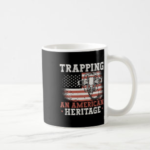 Fangen einer amerikanischen Heritage Falle Jagd Tr Kaffeetasse