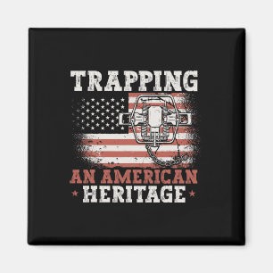 Fangen einer amerikanischen Heritage Falle Jagd Tr Magnet