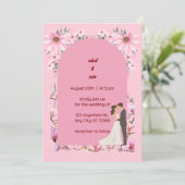 Fangen hier an einladung (Stehend Vorderseite)