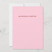 Fangen hier an einladung (Rückseite)