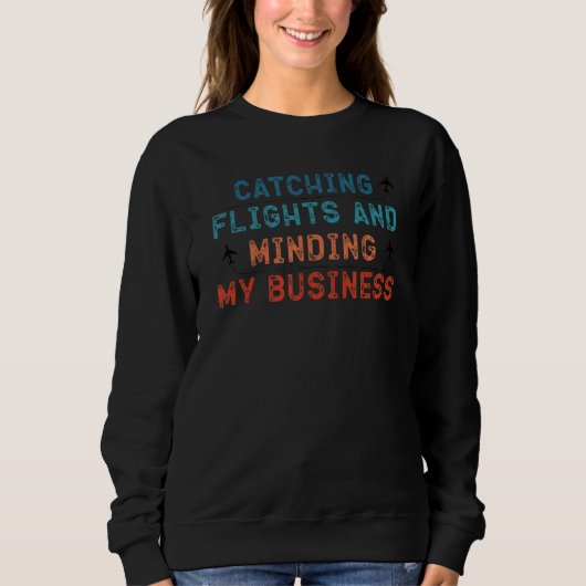 Fangen Männer Cool reisen Sweatshirt (Vorderseite)