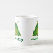 Fangen Sie am Frosch-lustigen Orchester-Witz an Kaffeetasse (Mittel)
