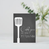 Fangen Sie auf der Rückseite der Postkarte an (Stehend Vorderseite)