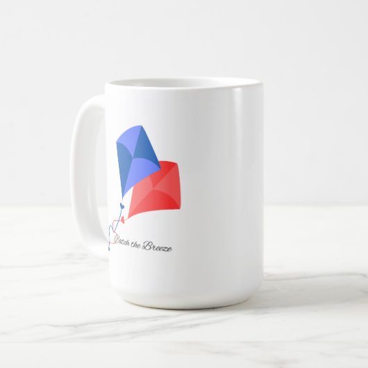 Fangen Sie den Breeze Chase the Dream Kaffeetasse (Vorderseite Links)