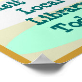 Fangen Sie den Leseschwächter an. Poster (Ecke)