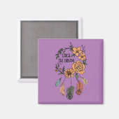 Fangen Sie den Traum Magnet (Vorderseite/Rückseite)