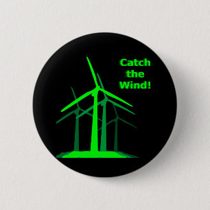 Fangen Sie den Wind! Knopf Button
